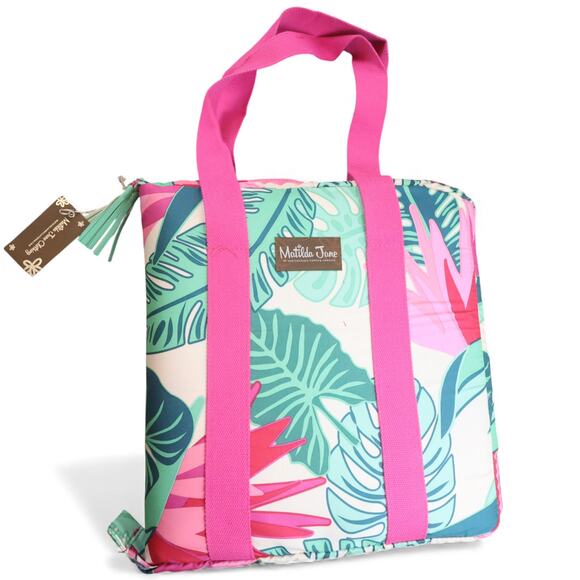 Matilda Jane Enchanted Garden Packable Beach Mat Tote NWT - Picture 4 of 8